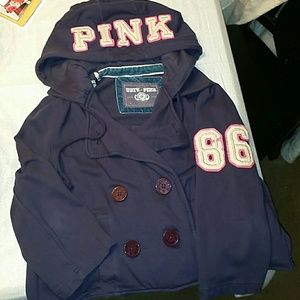 Victoria Secret PINK hooded swing jacket